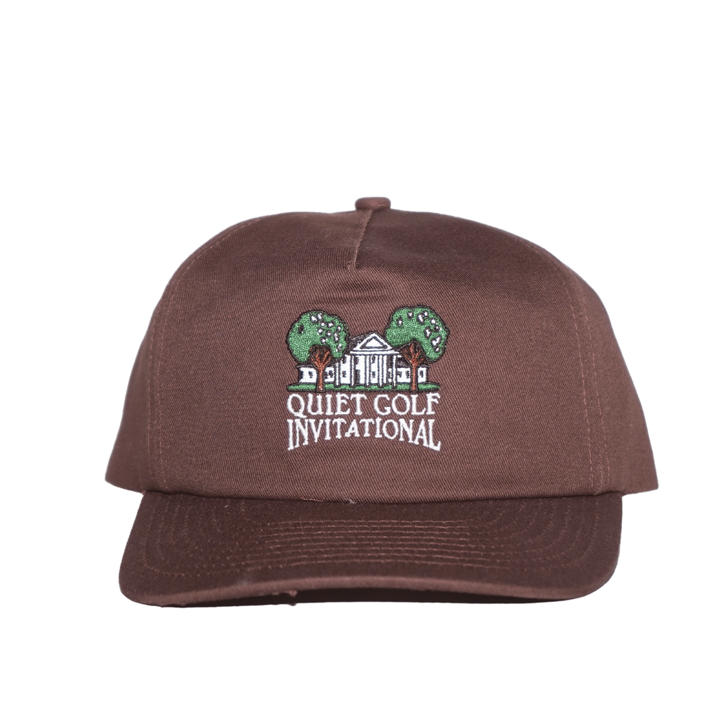 【USAモデル】INVITATIONAL - 5 PANEL HAT BROWN