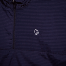 【USAモデル】MONOGRAM QUARTER ZIP SHELL NAVY