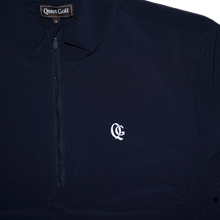 【USAモデル】MONOGRAM QUARTER ZIP PERFORMANCE LS NAVY