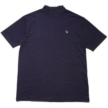 QG Logo Mock Neck T Navy