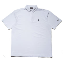 QG Logo Tech Golf Shirts White