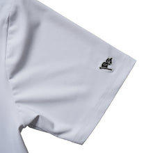 QG Logo Tech Golf Shirts White