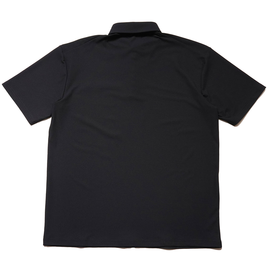 QG California Tech Golf Shirts Black