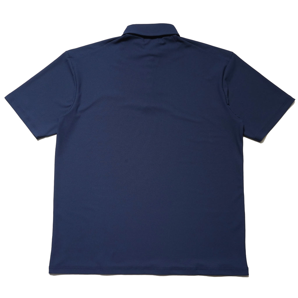 QG California Tech Golf Shirts Navy