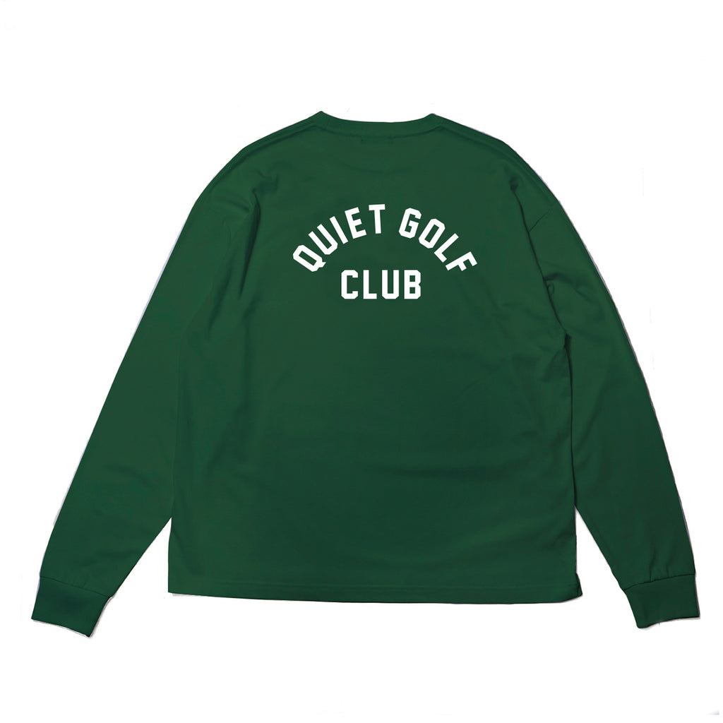 QG Long Sleeve Print T Green