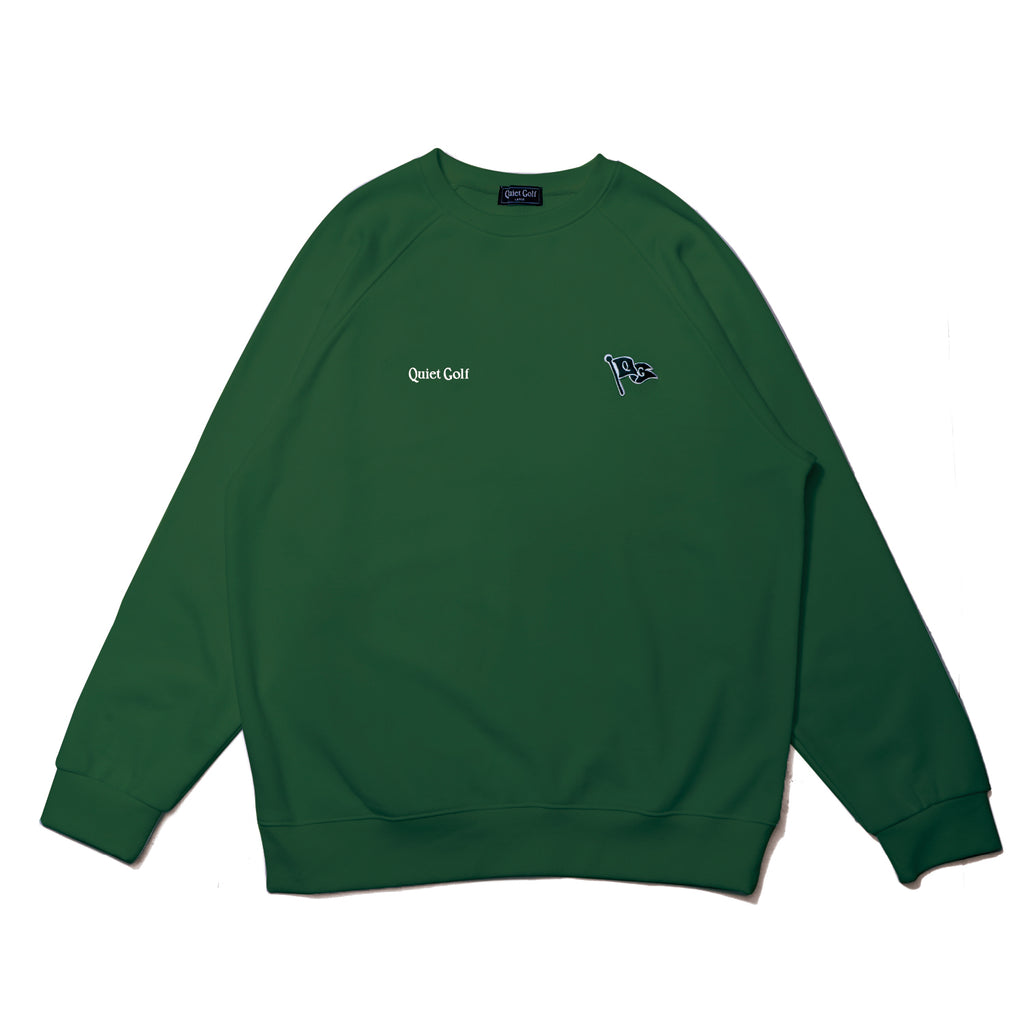 QG Print Sweat Shirts Green