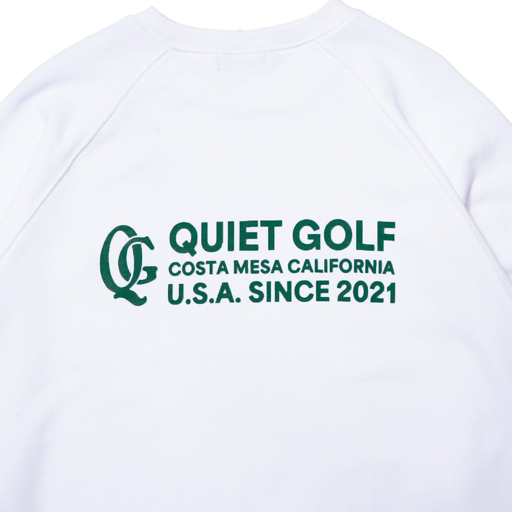 QG Print Sweat Shirts White