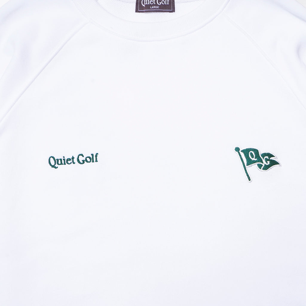 QG Print Sweat Shirts White