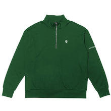 QG Stand Collar Sweat Green